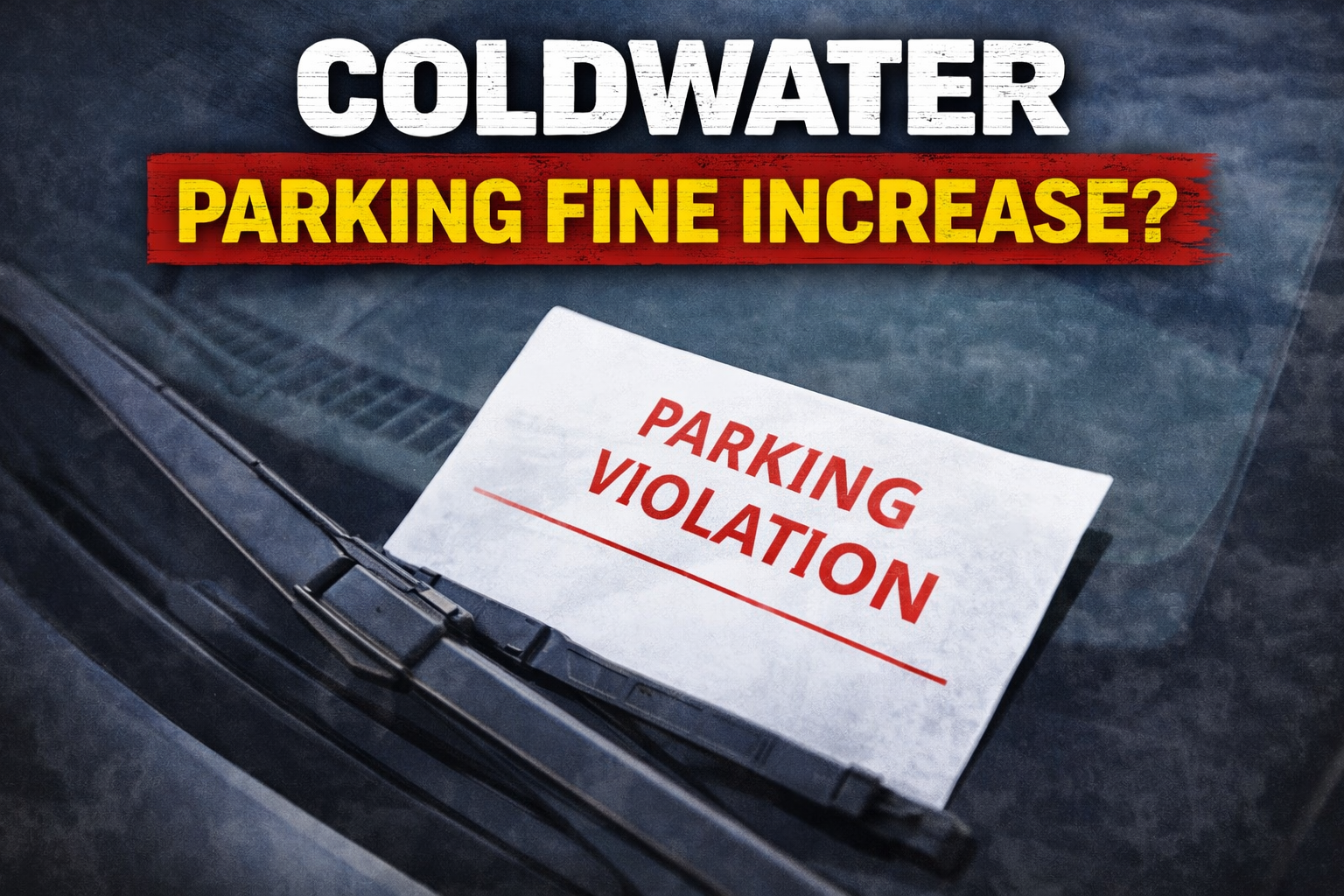 Coldwater Council Considers First Parking Fine Increase In 30 Years